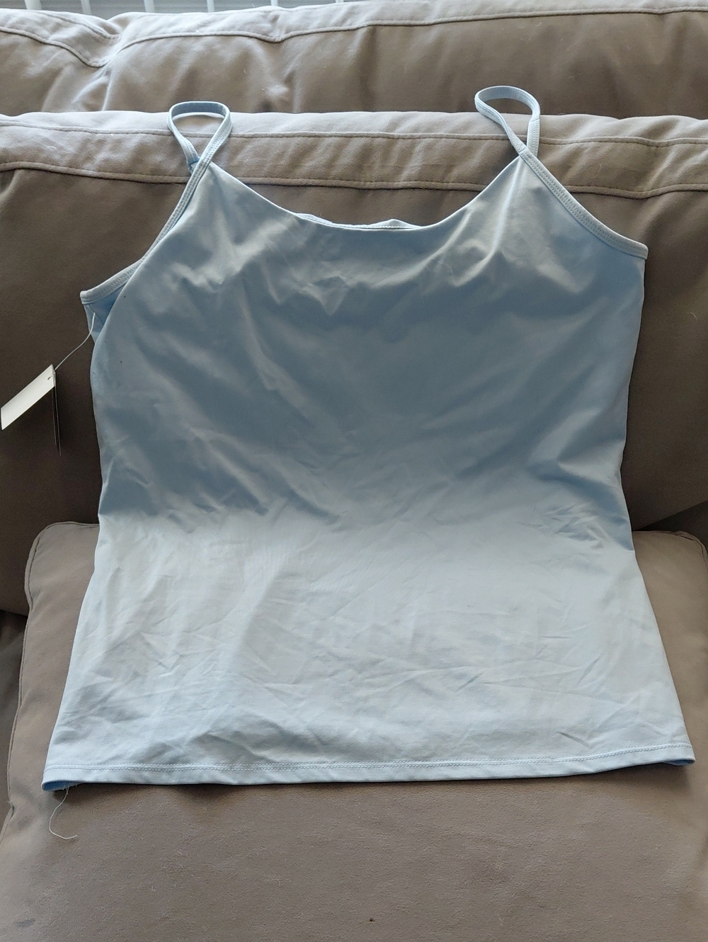New York & Company Light Blue Women's Camisole Tank Top
